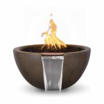 30 Inch Lunar Fire and Water Bowl OPT-LUNFW30 The Outdoor Plus