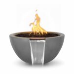 30 Inch Lunar Fire and Water Bowl OPT-LUNFW30 The Outdoor Plus
