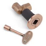 HPC Fire 3/4 Inch Angled Gas Fire Pit Shut Off Valve