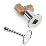 HPC Fire 3/4 Inch Angled Gas Fire Pit Shut Off Valve