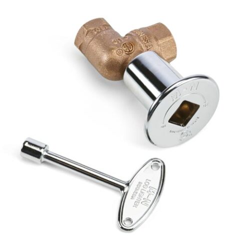 HPC Fire 3/4 Inch Angled Gas Fire Pit Shut Off Valve