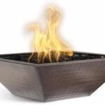 Maya Fire Bowl 24 Inch Square The Outdoor Plus