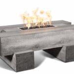 Palo Fire Pit GRFC Wood Grain Finish - Ivory