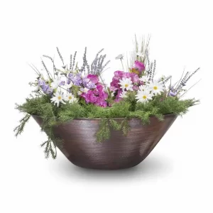 View The Remi Copper Planter Bowl