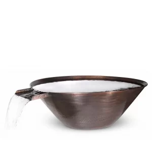 View The Remi Copper Water Bowl