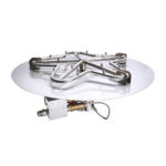 HPC Round Flat Pan Torpedo Burner Electronic Ignition
