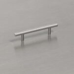 Close Up view of a Stainless Steel Fire Pit Lid Handle