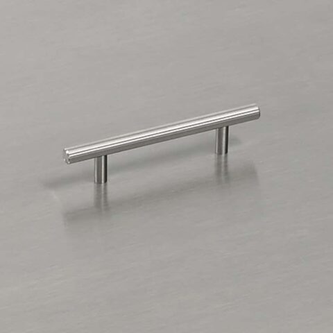 Close Up view of a Stainless Steel Fire Pit Lid Handle