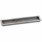 Linear Drop-in Fire Pit Pan With Flame Sensing Kit