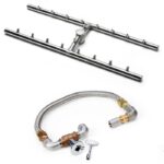 SST Torpedo Fire Pit H-Burner Kits - Stainless Steel