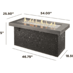 Grey Key Largo Fire Pit Table KL-1242-MM