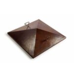 HPC Sedona Square Hammered Copper Fire Bowl Cover
