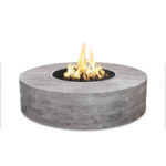 Sequoia GRFC Wood Grain Fire Pit - Ivory - 16" Tall