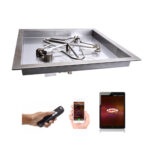 HPC Electronic Ignition Square Bowl Insert Penta Burner