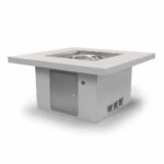 Ready-to-Finish Square Table Fire Pit Form by The Outdoor Plus