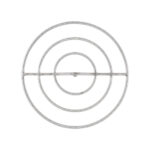 The Outdoor Plus Round Gas Fire Pit Burner Ring OPT-1xx