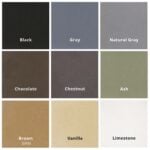 The Outdoor Plus GFRC Standard Color Swatch