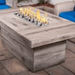 The Outdoor Plus Grove Wood Grain Fire Pit OPT-GRVWG60