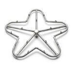 Stainless Steel Torpedo Penta Fire Pit Burners