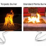 Torpedo-vs-Standard Fire Pit Burner