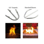 Torpedo Fire Pit Burner Vs. Standard Fire Pit Burner Flame