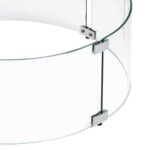 Round Fire Pit Wind Guards - 23" 29" Diameter