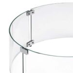 Round Fire Pit Wind Guards - 23" 29" Diameter