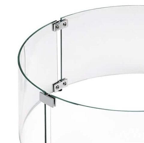 Round Fire Pit Wind Guards - 23" 29" Diameter