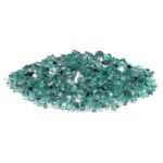 1/4 Inch Azuria Reflective Fire Glass - Fire Glass / American Fireglass