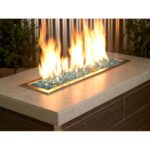 1/4 Inch Azuria Reflective Fire Glass - Fire Glass / American Fireglass