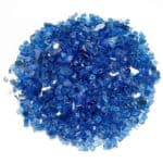 1/4 Inch Cobalt Reflective Fire Glass - American Fire Glass