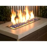 1/4 Inch Cobalt Reflective Fire Glass - American Fire Glass