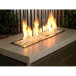 1/4 Inch Gold Reflective Fire Glass - Fire Glass / American Fireglass