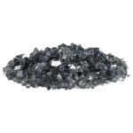 1/4 Inch Grey Reflective Fire Glass - Fire Glass / American Fireglass