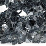 1/4 Inch Grey Reflective Fire Glass - Fire Glass / American Fireglass