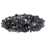 1/2 Inch Grey Reflective Fire Glass - Fire Glass / American Fireglass