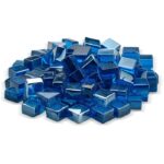 Pacific Blue Luster 1/2 Inch Fire Glass