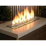 1/4 Inch Pacific Blue Reflective Fire Glass - American Fire Glass