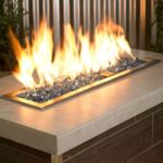 1/2 Inch Pacific Blue Reflective Fire Glass - Fire Glass / American Fireglass