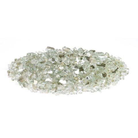 1/4 Inch Platinum Reflective Fire Glass - Fire Glass / American Fireglass