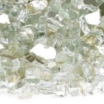 1/4 Inch Platinum Reflective Fire Glass - Fire Glass / American Fireglass