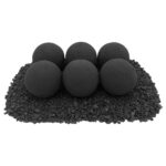 Matte Black Lite Stone Ball Set AFG-FBL-MB