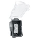 American Fireglass On/Off Weatherproof Timer Switch with open cover