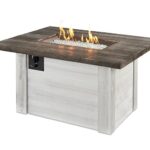Alcott Rectangular Fire Pit Table