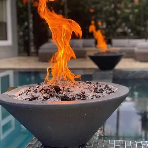 Cazo Fire Bowls GFRC Concrete 24" 31" 36" 48" - Image 9