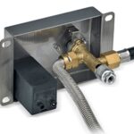 Linear Drop-in Fire Pit Pan With Flame Sensing Kit