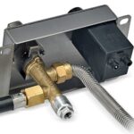 Round Drop-In Fire Pit Kit with Flame Sensing Ignition