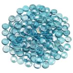 Aqua Blue Luster Fire Beads for Fire Pits by American Fire Glass