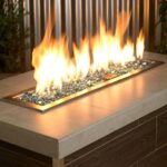 Aqua Blue Luster Fire Beads for Fire Pits by  American Fire Glass