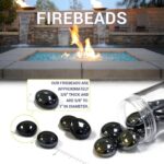 Caramel Luster Fire Beads by American Fire Glass